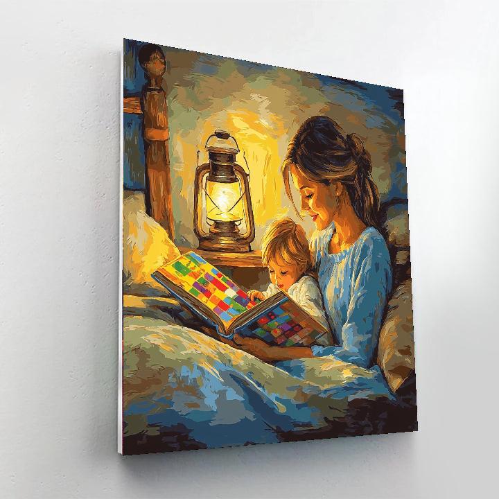 Storytime Under The Stars DIY Paint By Numbers