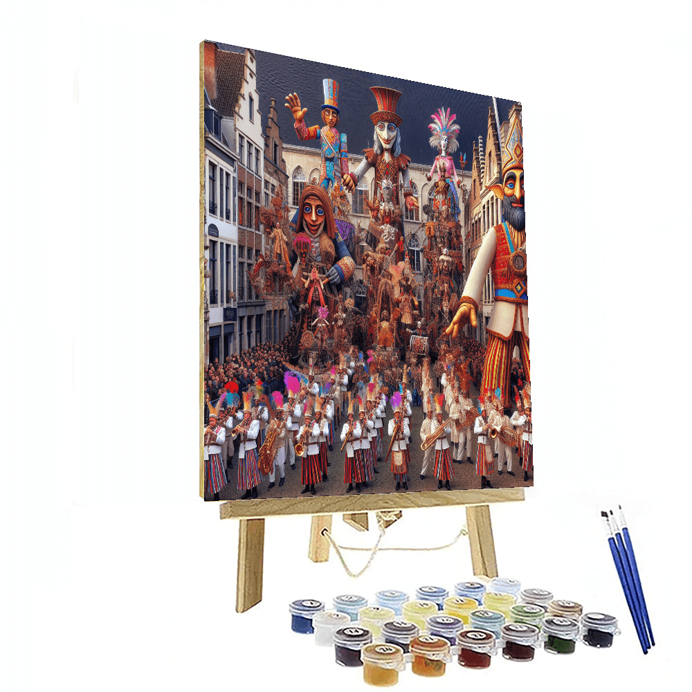 Festival Of Giants - Douai Number Painting