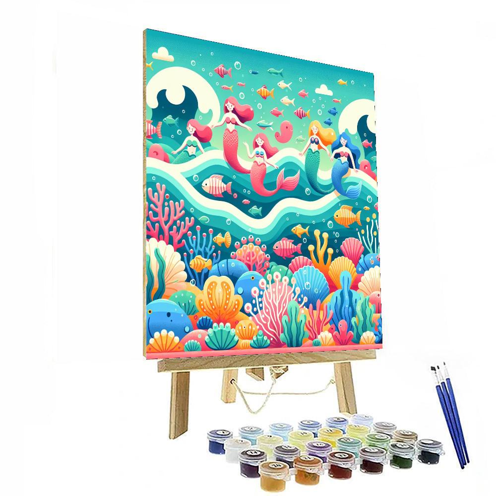 Mystic Underwater Adventure Painting By Numbers Kit