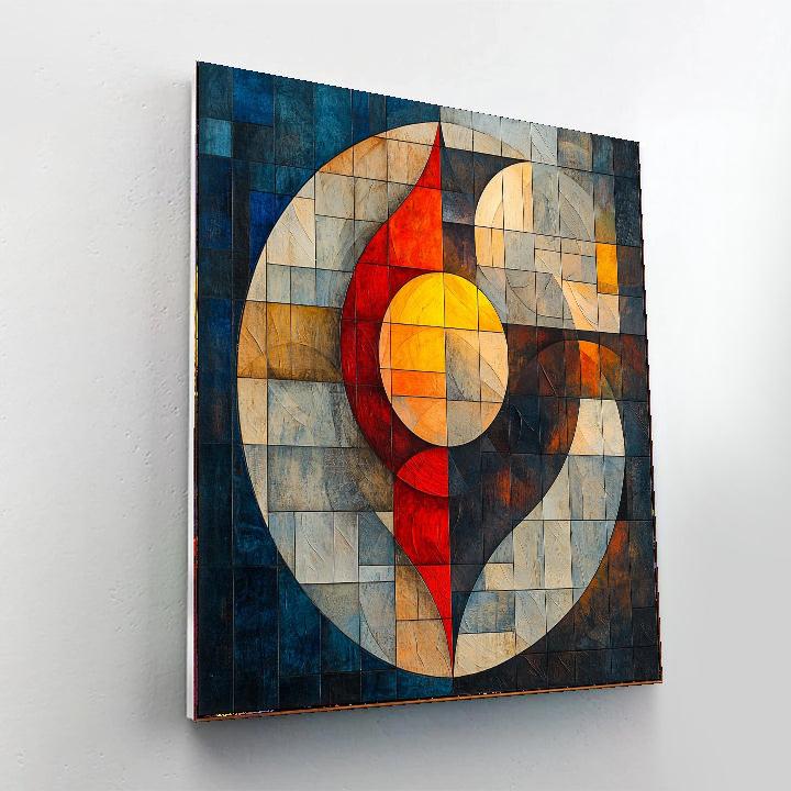 Paul Klee Inspired Mystical Harmonic Visions  Numbered Painting Kits