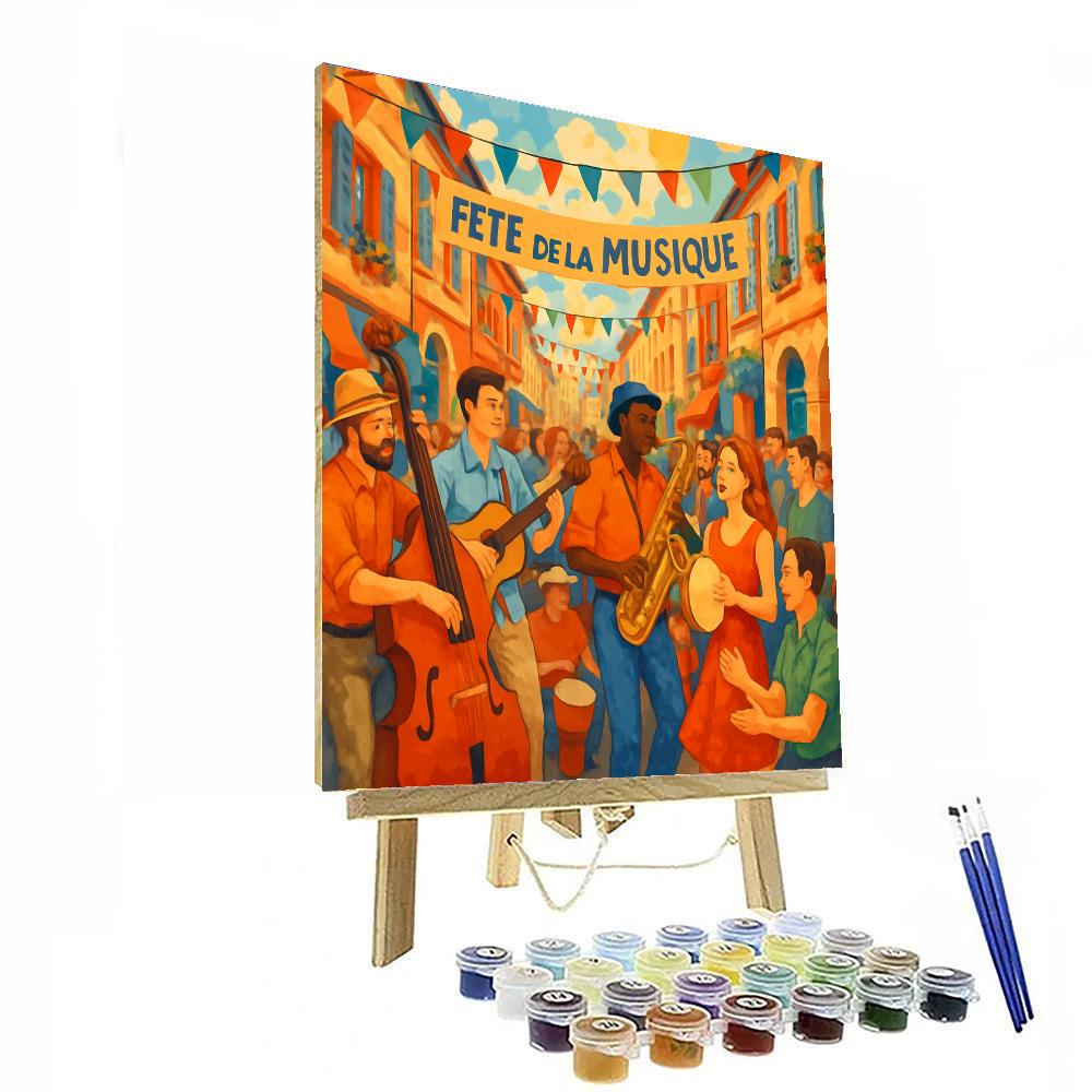 Festival Of Music Painting By Numbers Kit