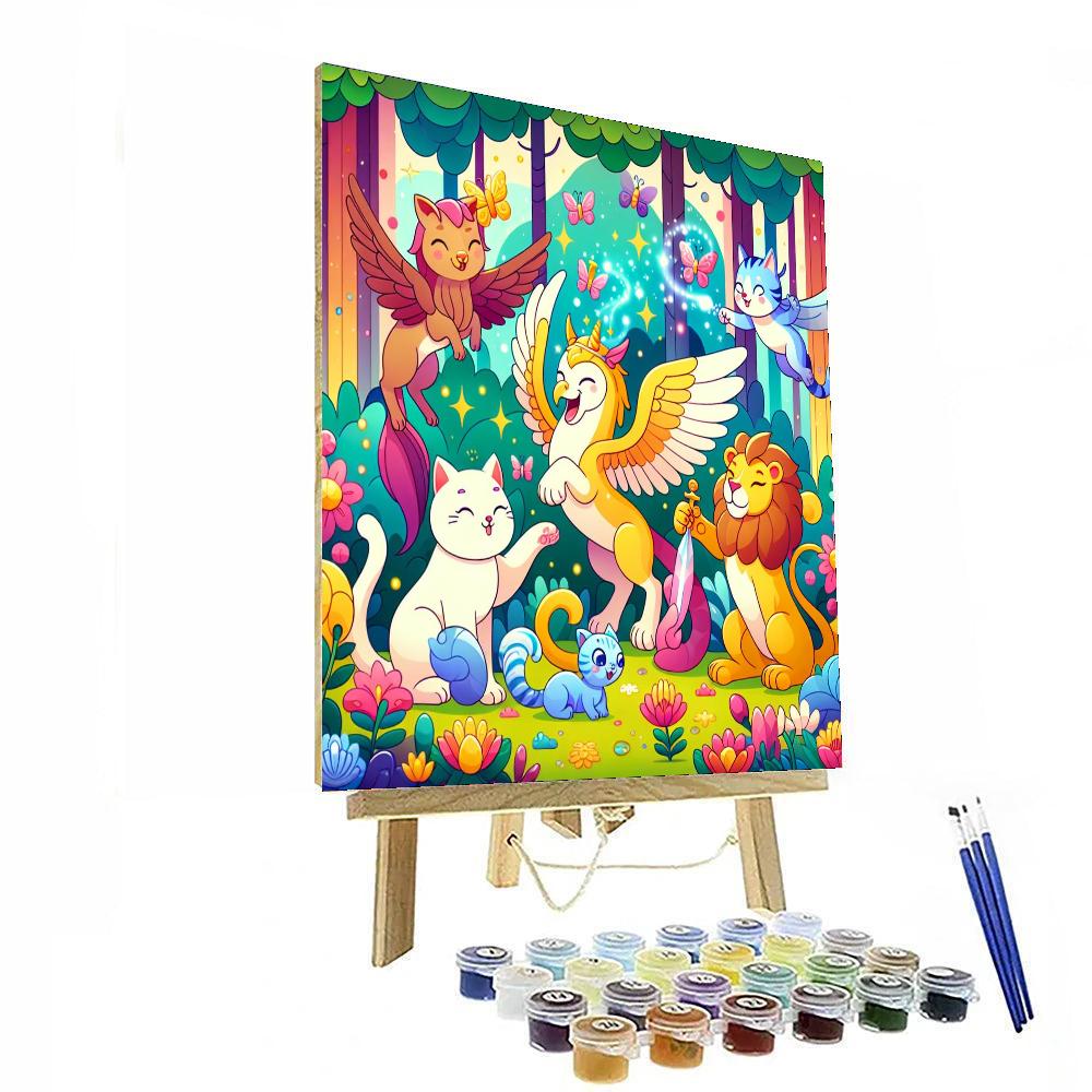 Fantasy Animals Numbered Painting Kits