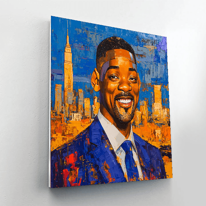 Will Smith: Crafting Laughter And Legends Paint By Numbers