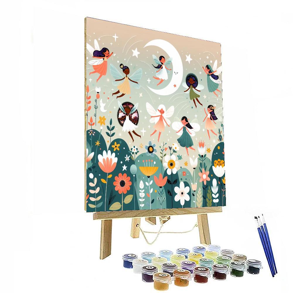 Fantastical Fairy Flight Paint By Numbers Art