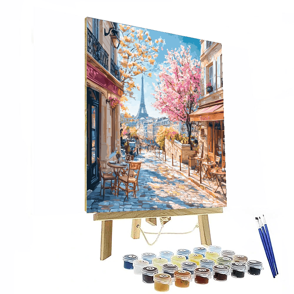 Édouard Manet Inspired Parisian Afternoon  Paint By Color