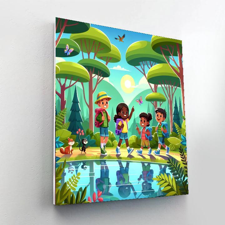 Brave Little Explorers Paint By Numbers Kits