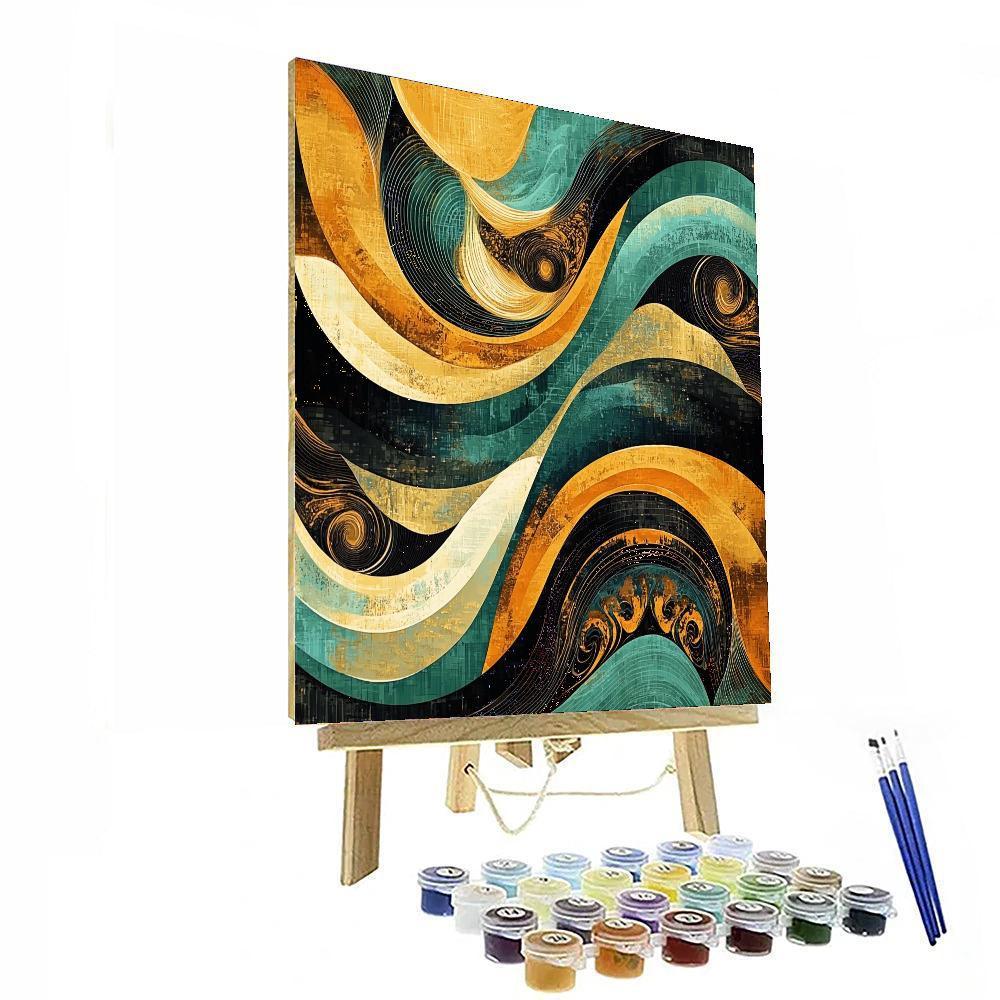 Max Ernst Inspired Surreal Patterns Of Life  Painting By Numbers Kit