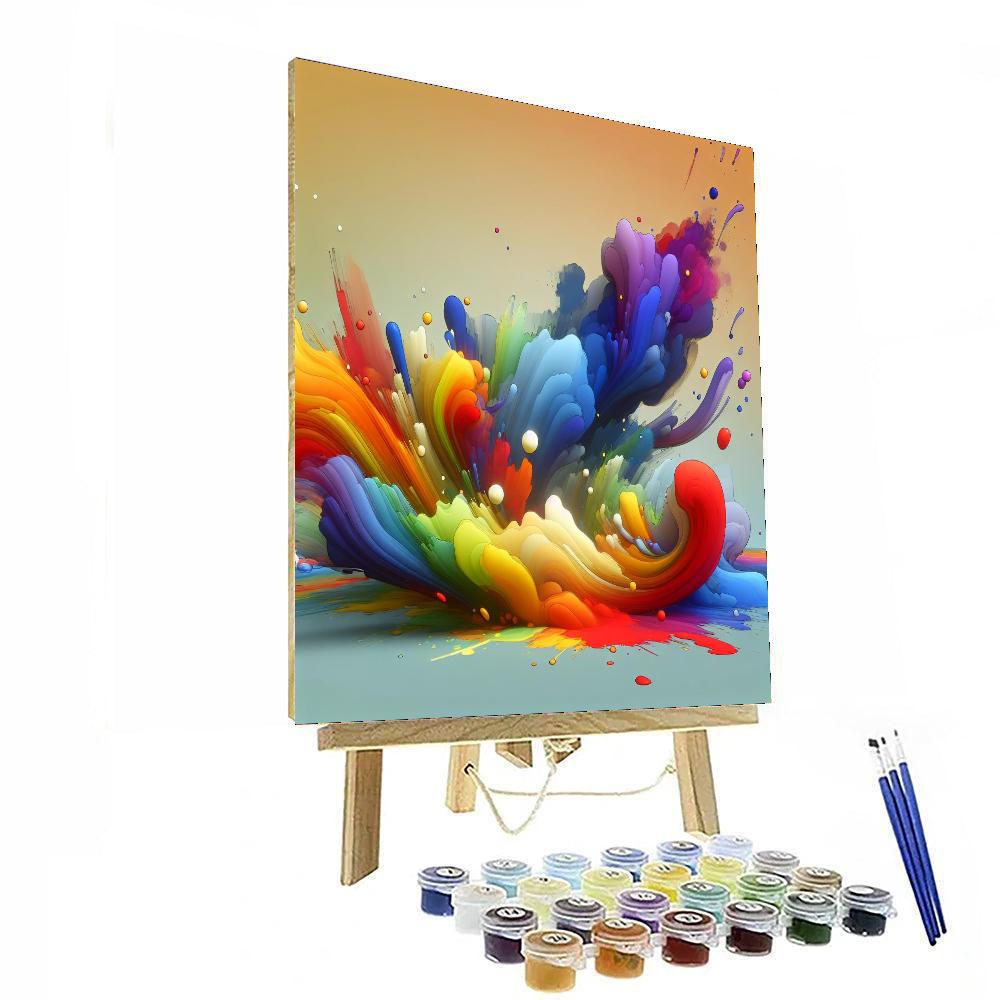 Wonder Of Watercolor World Paint By Numbers Art