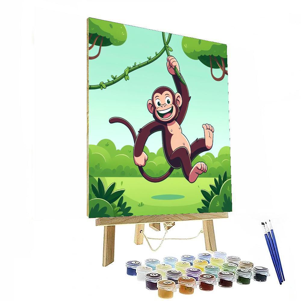 Charming Chimp Paint By Numbers Kits