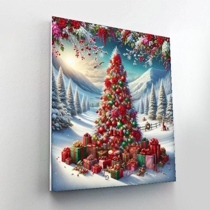 Christmas Cheerland Paint By Numbers