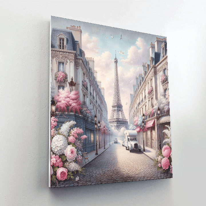 Parisian Stroll Painting By Numbers Kit