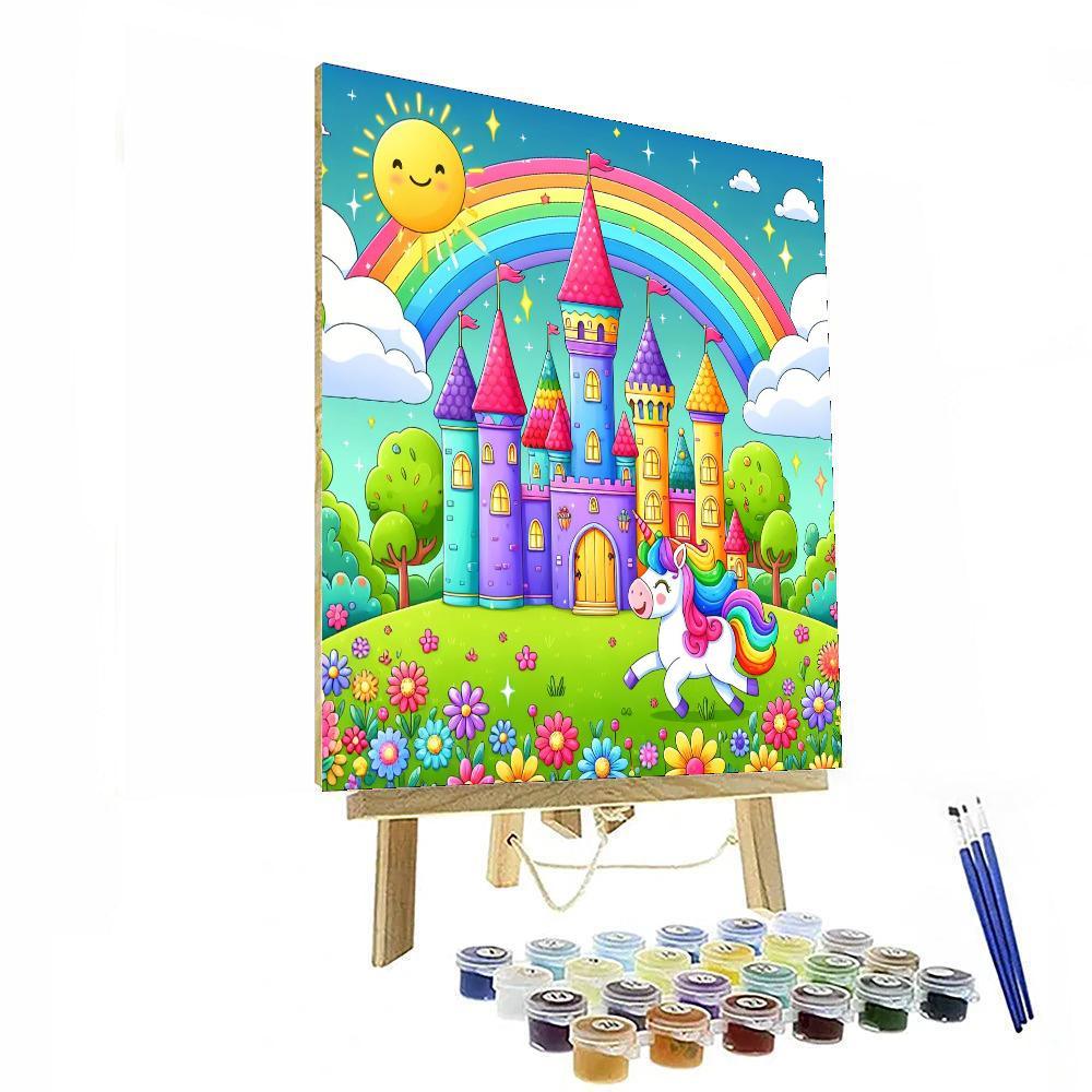 Bubbling Fantasy Adventure Painting Number Kit