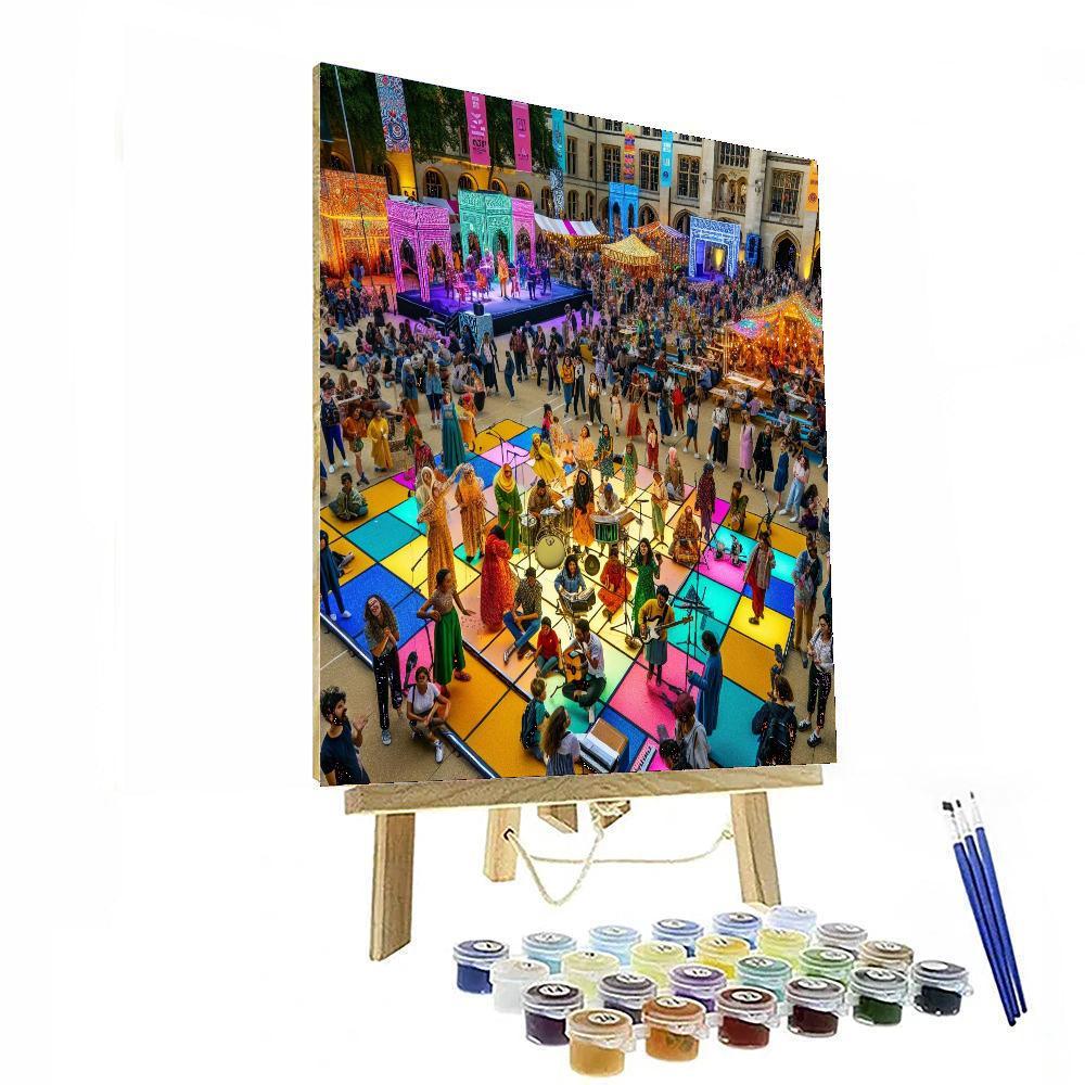 Harvard University Square’s Festival Of Arts And Ideas Painting Number Kit