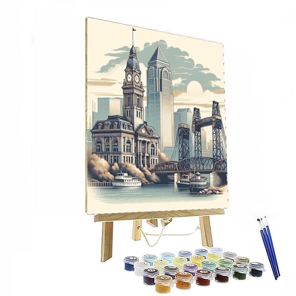 London's Timeless Elegance DIY Paint By Numbers