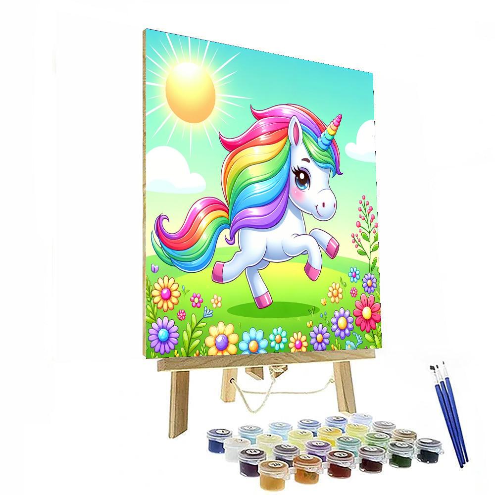 Mysterious Unicorn Paint By Numbers Art