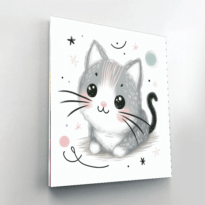 Cat Whiskers Paint By Numbers