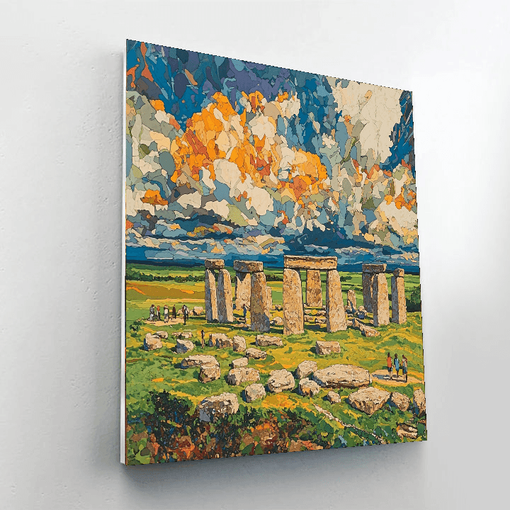 Stonehenge - England DIY Paint By Numbers