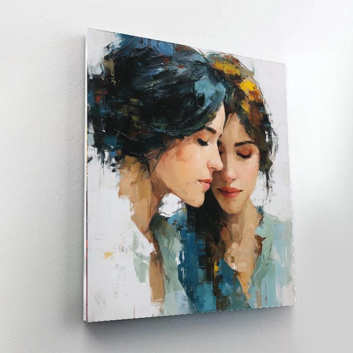 The Wisdom Of A Mother's Eyes DIY Paint By Numbers