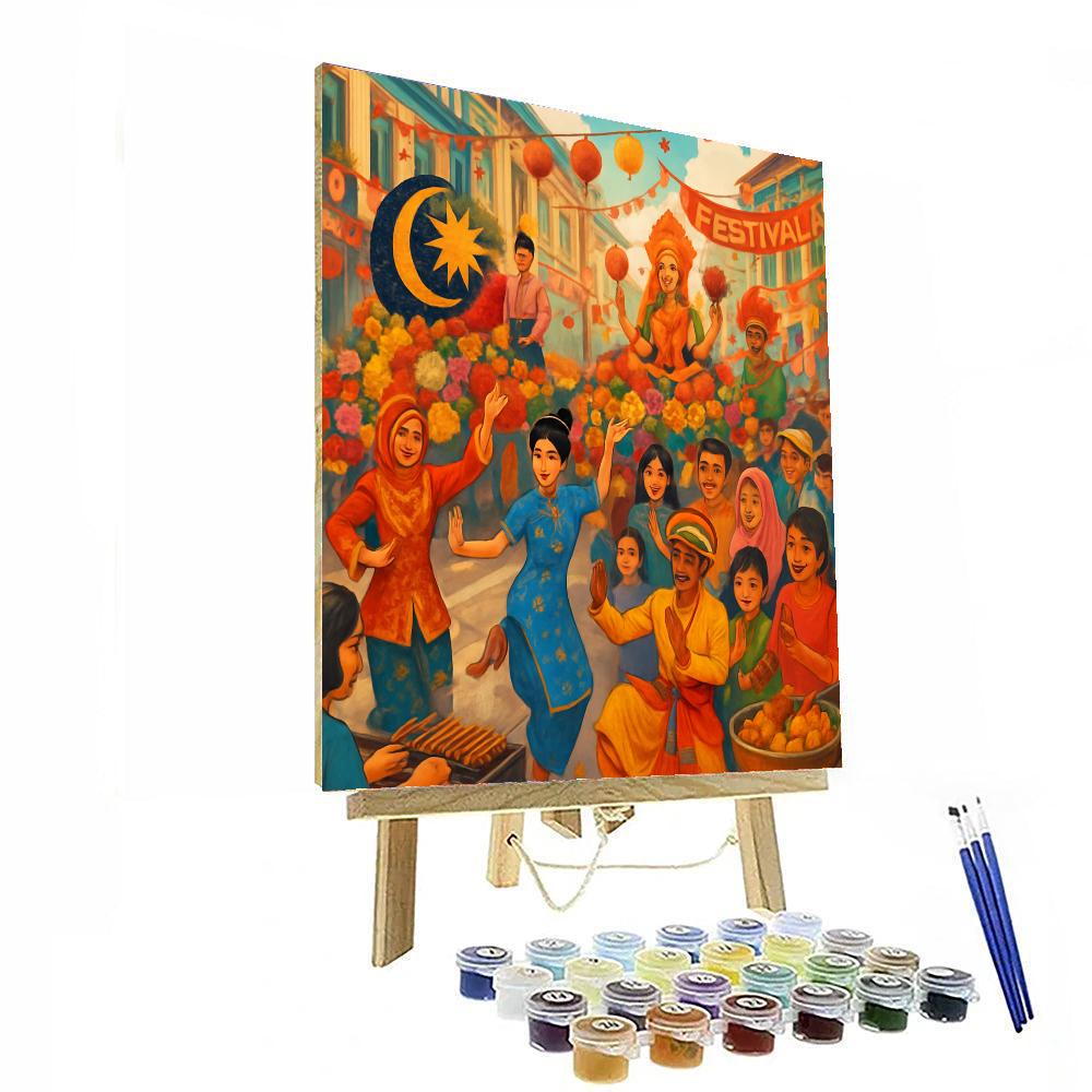 Karnival Kuala Lumpur Number Painting