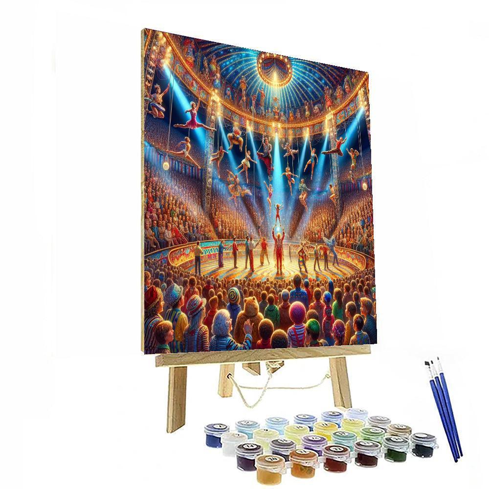 International Circus Festival - Monte Carlo, Monaco Paint By Numbers Art