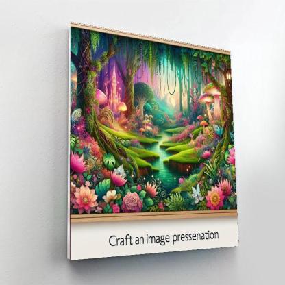Enchanting Fairyland Oasis Paint By Numbers Kits