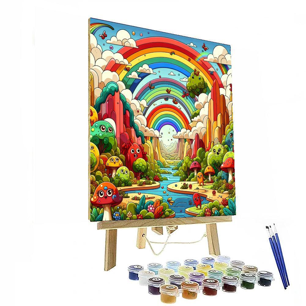 Rainbow's End Adventure Numbered Painting Kits