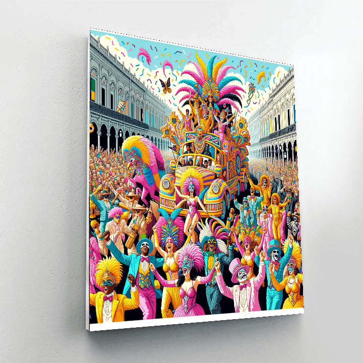 Rijeka Carnival - Rijeka, Croatia Paint By Number