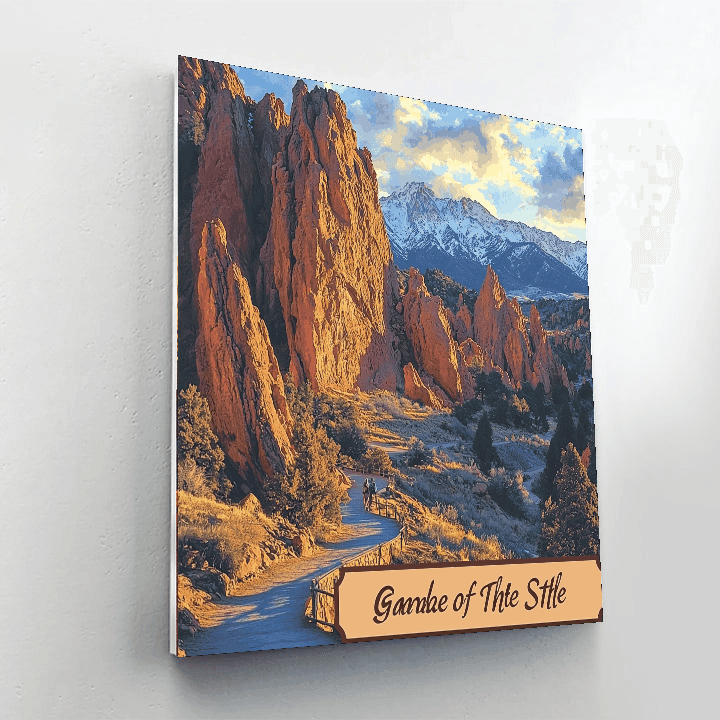 Garden Of The Gods - Colorado, Usa Paint By Numbers Kits