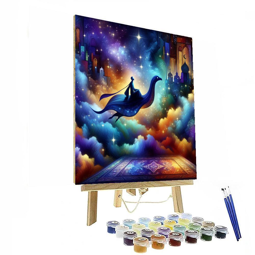 Aladdin's Enchanted Escape Number Painting