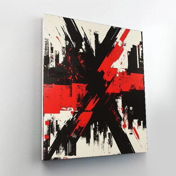 Banksy Inspired Echoes Of Revolution  Paint By Number