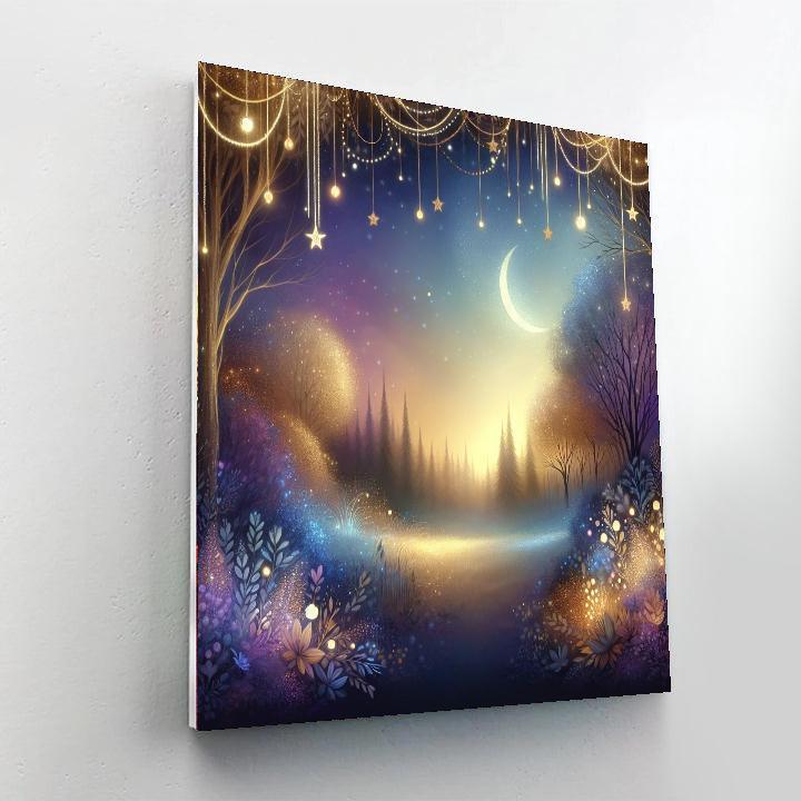 Enchanted Evening Glow DIY Paint By Numbers