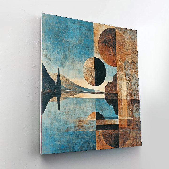 Max Ernst Inspired Serenity In Chaos  Paint By Numbers Kits