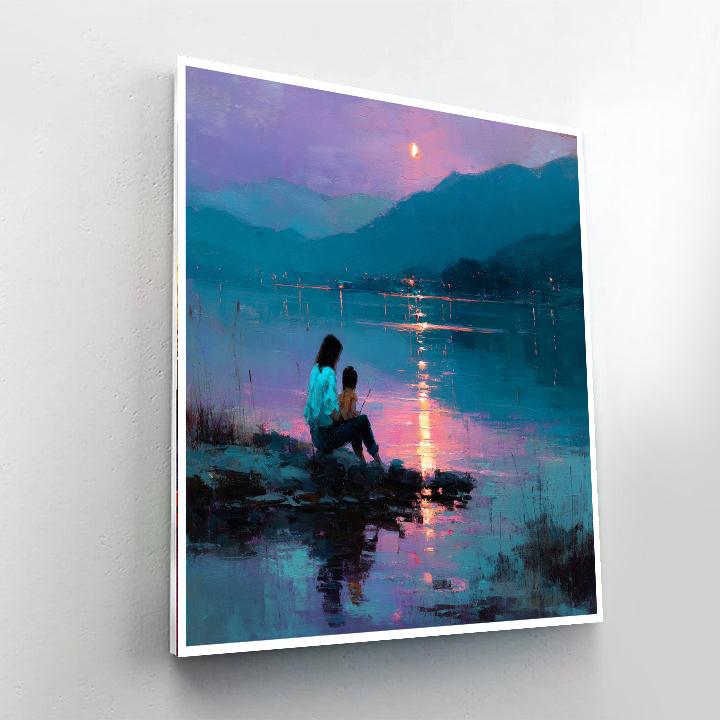 Evening Reflection Paint By Number