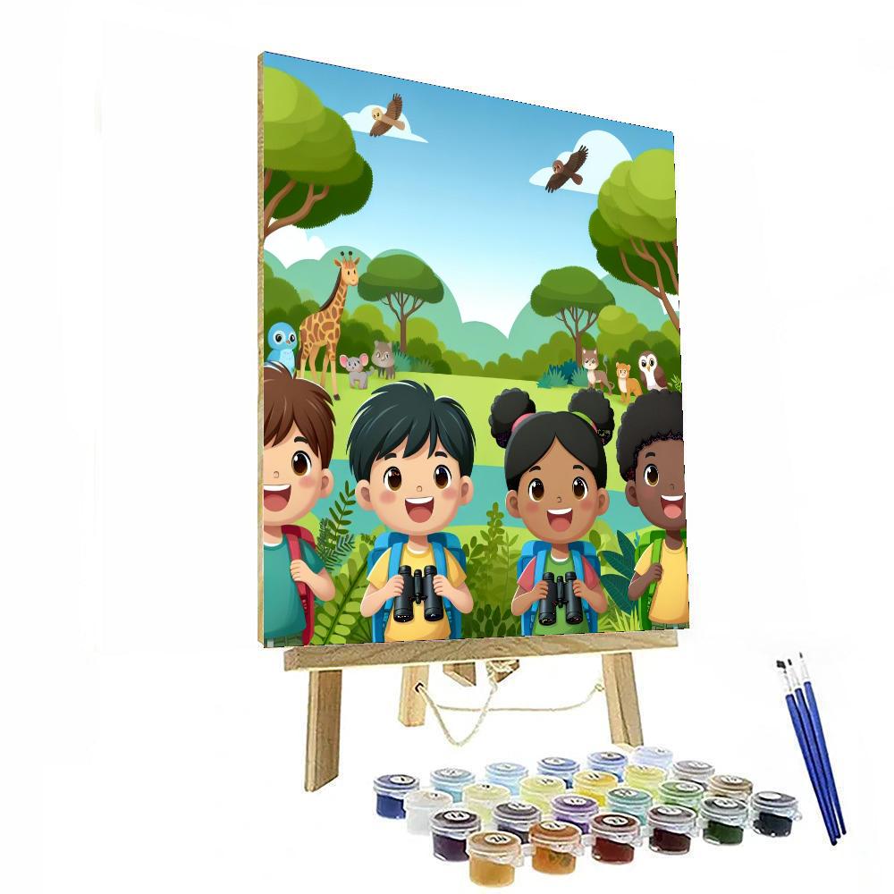 Daring Explorers Paint By Numbers Art