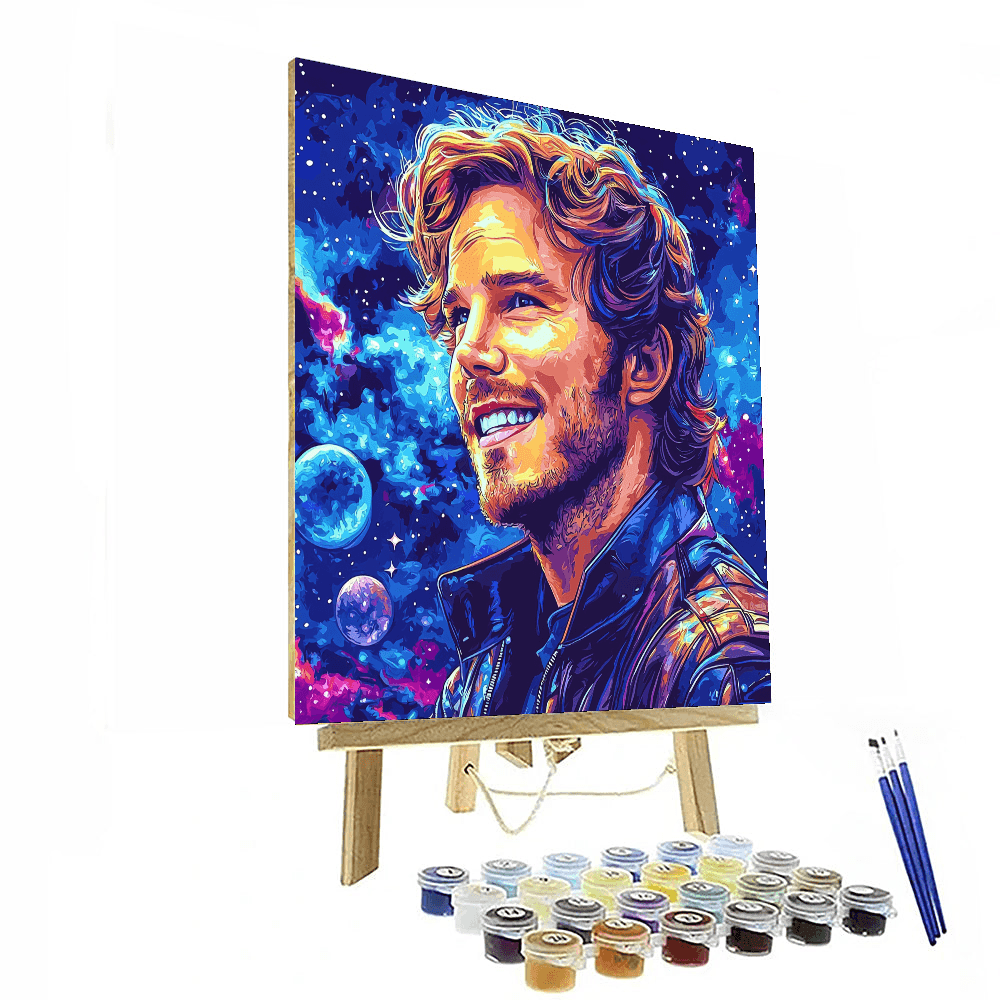 Chris Pratt: Channeling The Spirit Of Star-lord Numbered Painting Kits