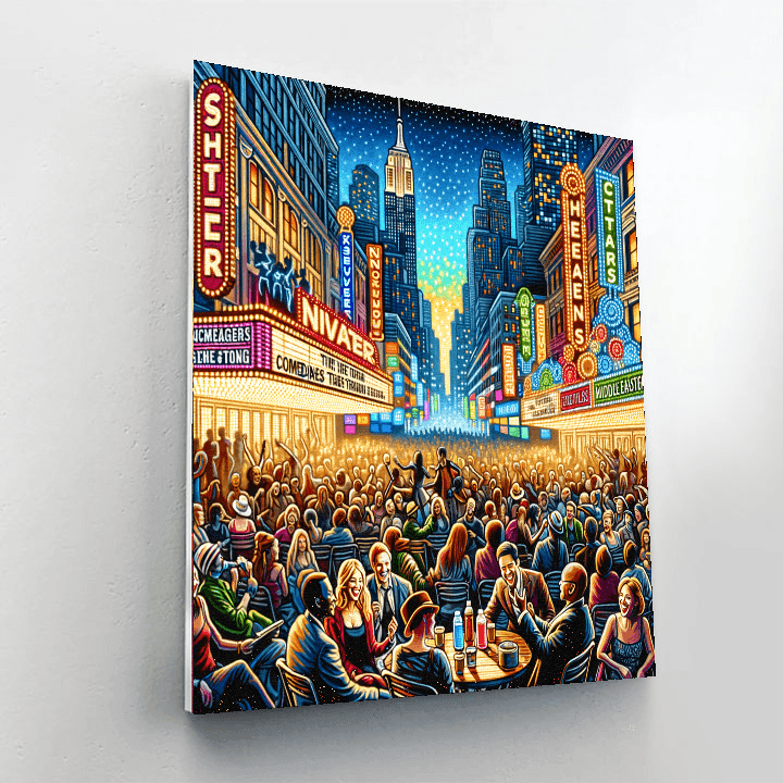 Melbourne International Comedy Festival - Melbourne, Australia Number Painting