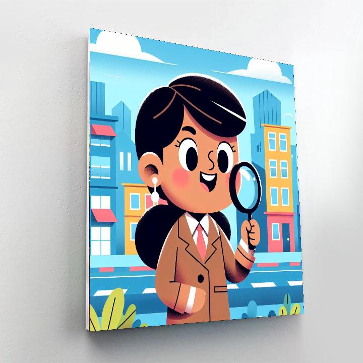 Little Detective Agency Paint By Numbers Kits