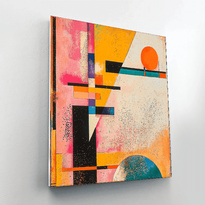 Wassily Kandinsky Inspired Patterns Of Dreams  Numbered Painting Kits