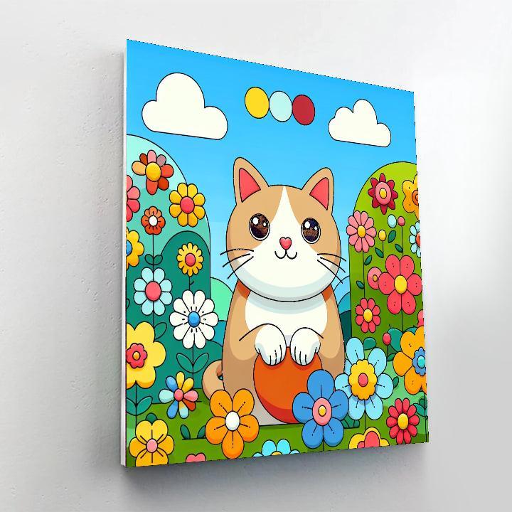 Whimsical Whiskers Paint By Color