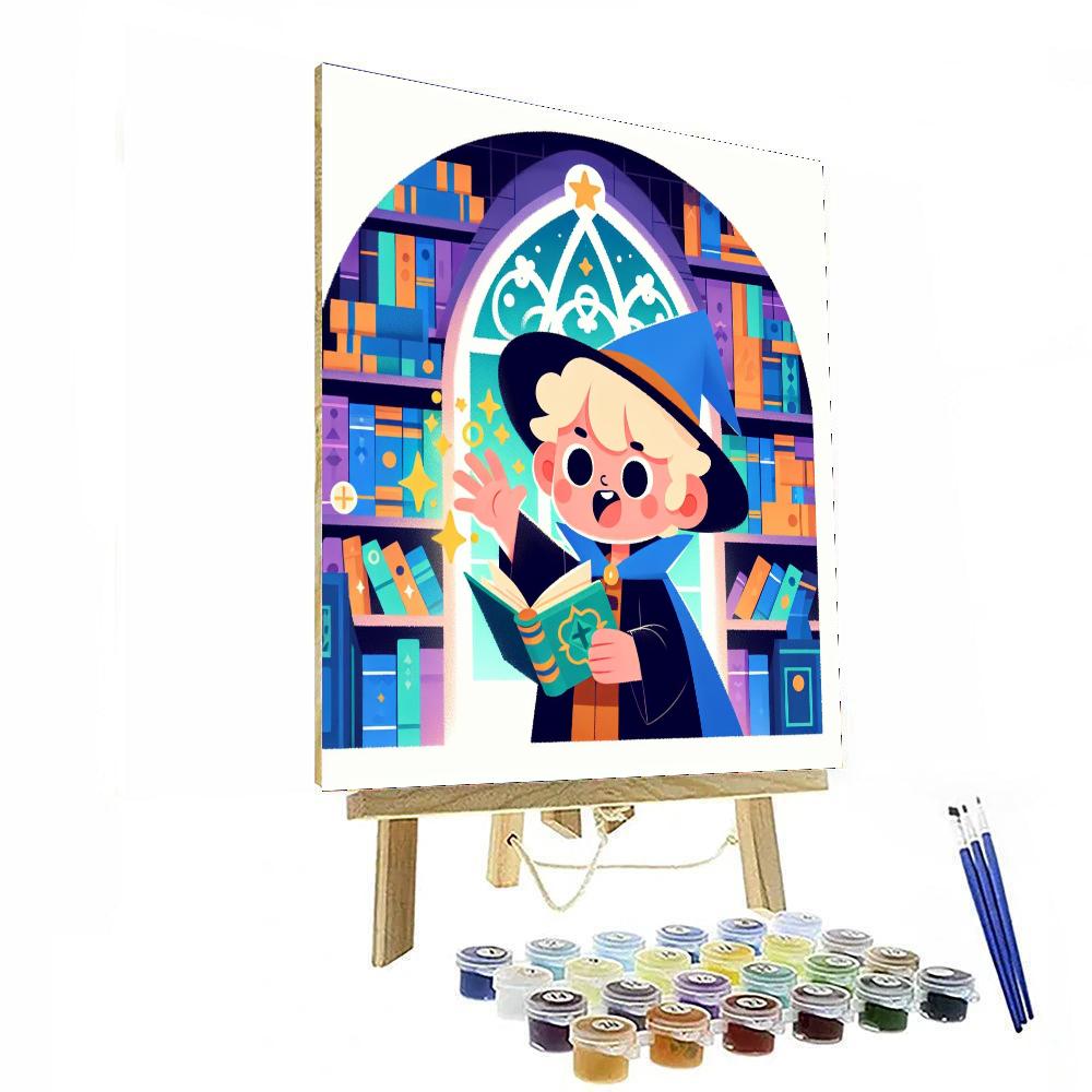 Wizard's Magical Academy Paint By Numbers Kits
