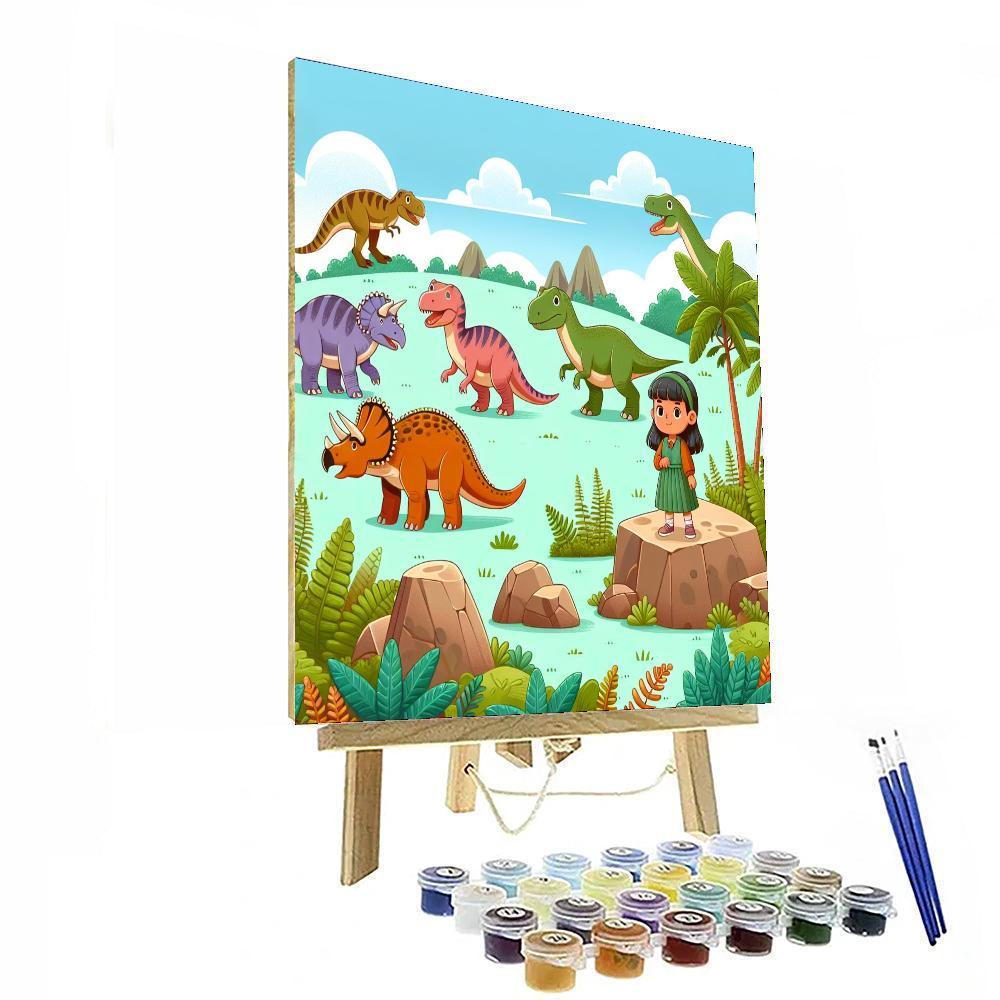 Prehistoric Expedition Paint By Numbers Kits