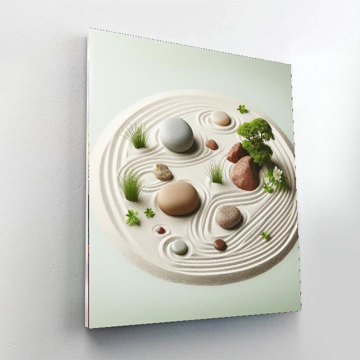 Relaxing Zen Garden Paint By Number