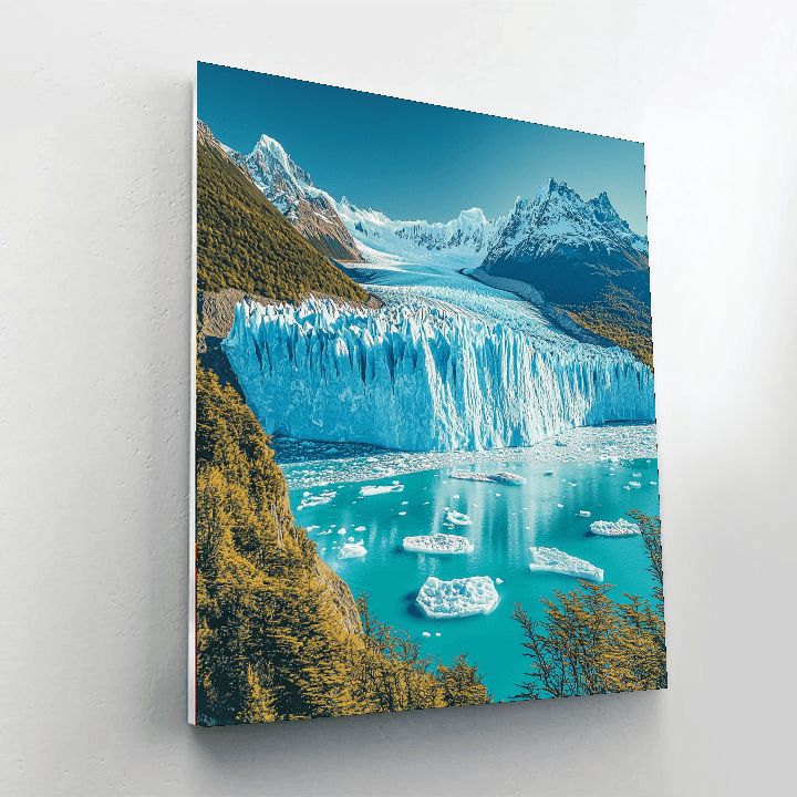 Perito Moreno Glacier - Patagonia, Argentina Paint By Numbers Kits