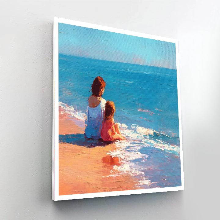 Tender Tides DIY Paint By Numbers