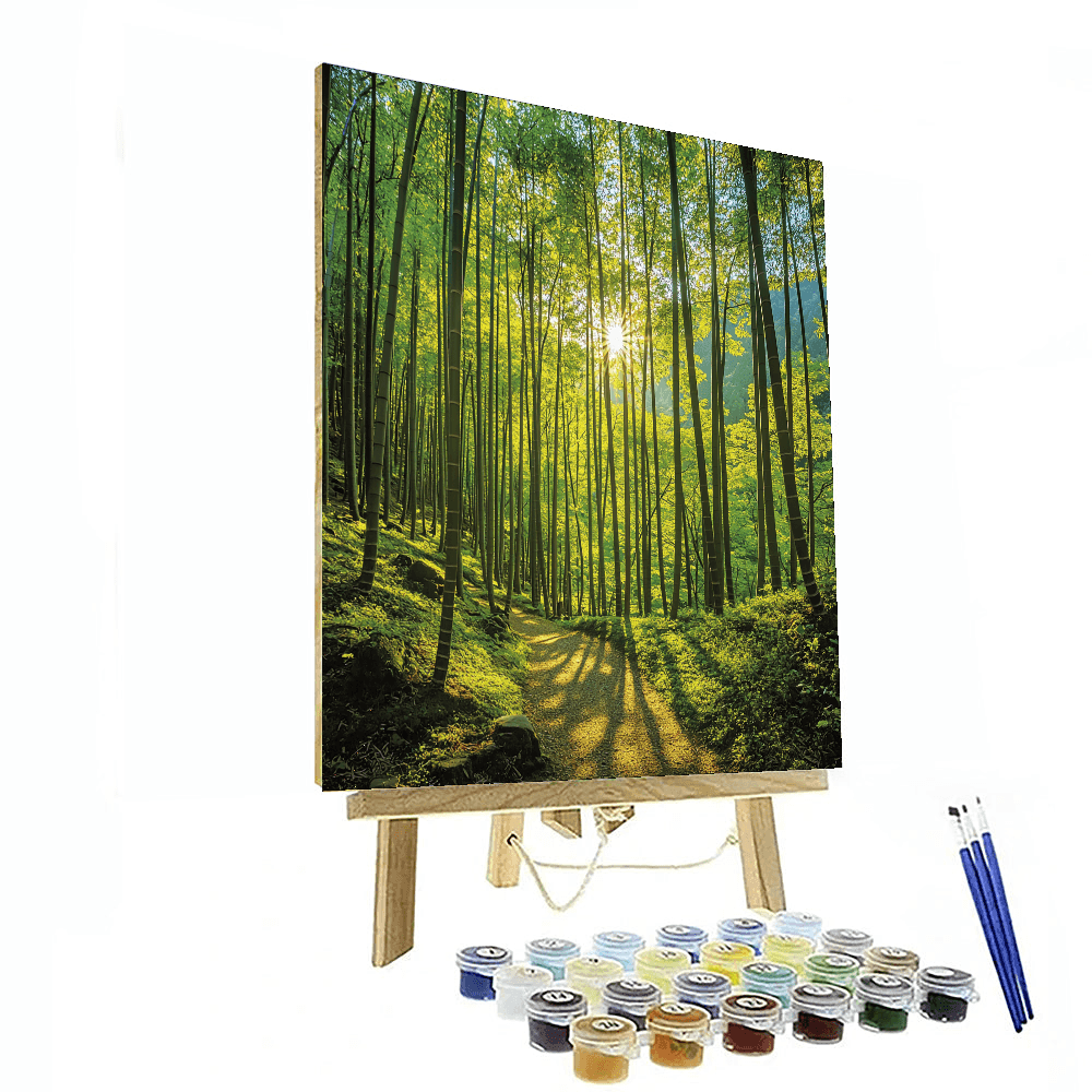 Bamboo Grove Numbered Painting Kits