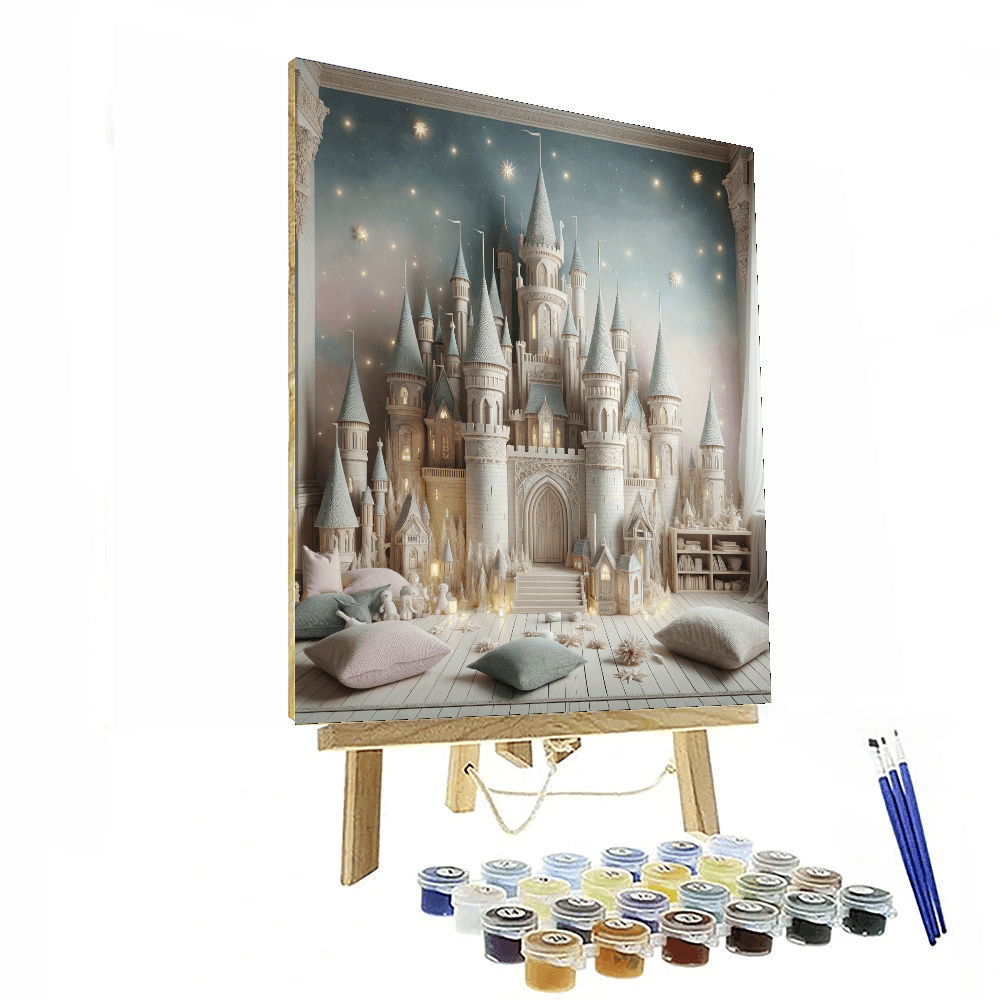 Ethereal Fairy Tale Castle - DIY Painting By Numbers Kit