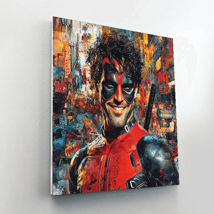 Ryan Reynolds: The Witty Mercenary Of The Screen Paint By Number