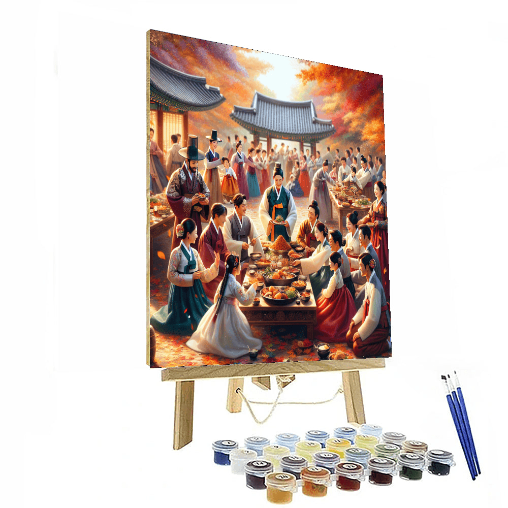 Chuseok Number Painting