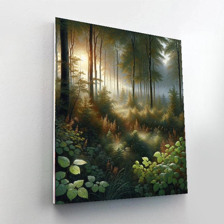 Dewy Morning Forest Paint By Numbers Kits