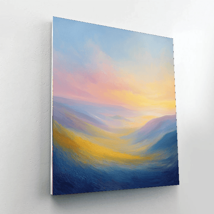 J.M.W. Turner Inspired Glimmers Of Dawn  Painting By Numbers Kit